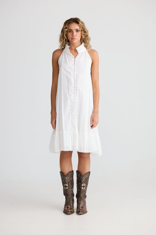 Talisman Tapas Dress White