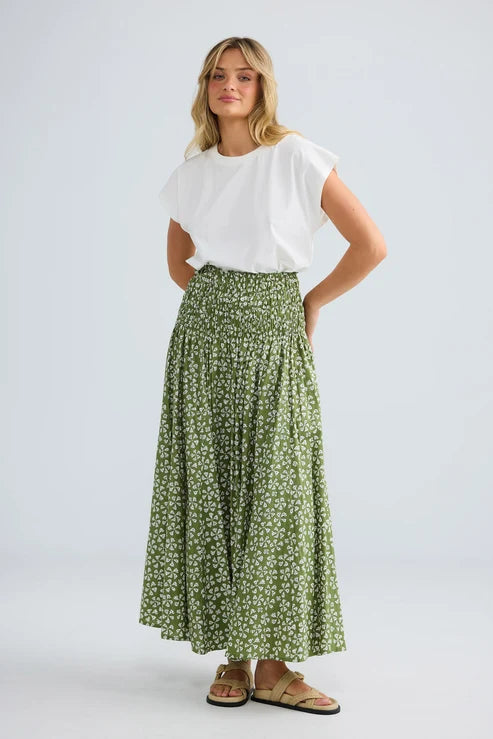 Talisman Balmoral Skirt Sage Petal