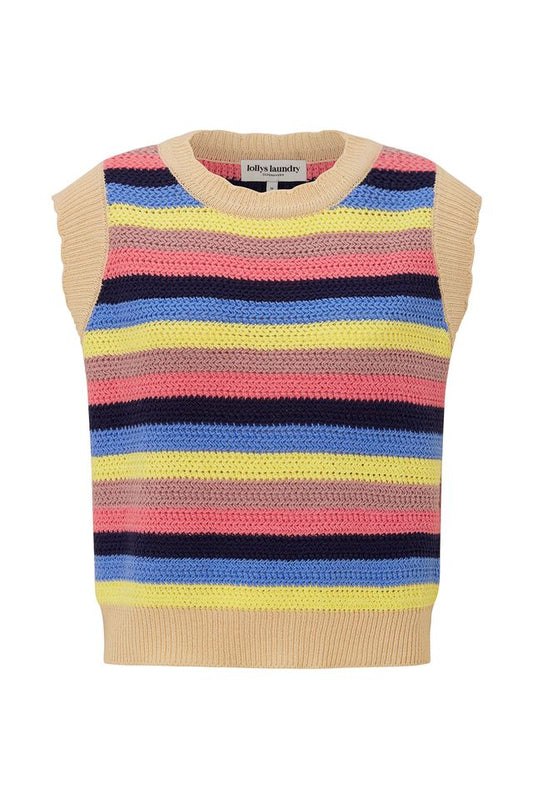 Lolly's Laundry Chicago Knit Vest Multi