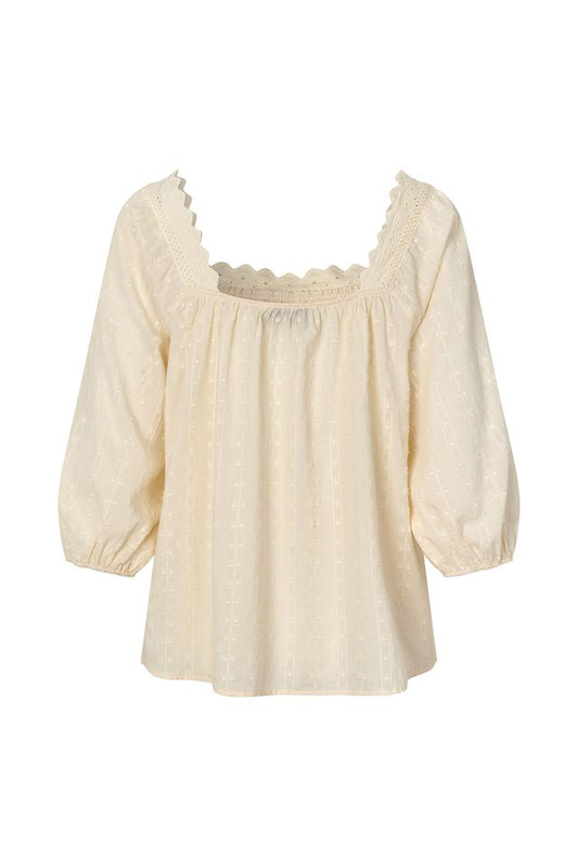 Lolly's Laundry Sasha Blouse Creme