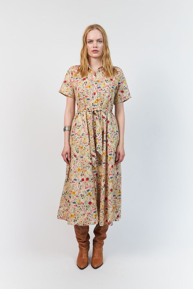 Lolly's Laundry Blake Midi Dress Flower Print