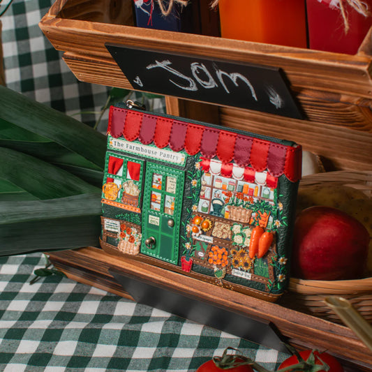 Vendula London The Farmhouse Pantry Zipper Key Coin Purse