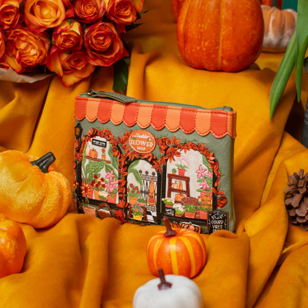 Vendula London Flower Shop Amber Edition Zipper Key Coin Purse