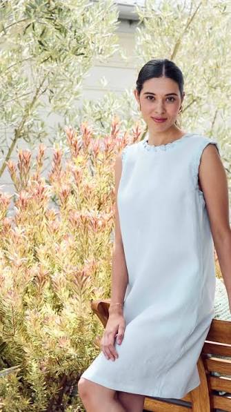 Foil Braidy Bunch Dress