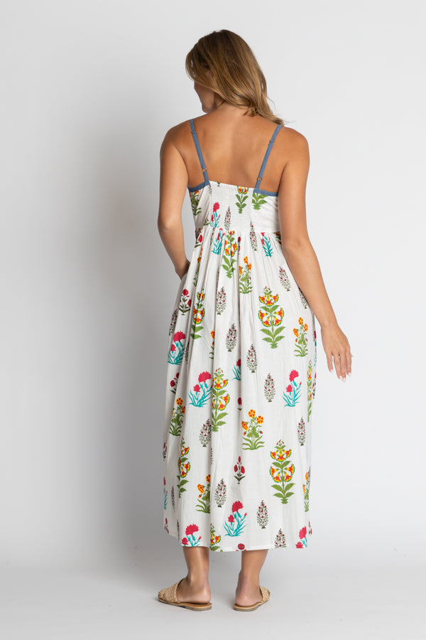 Ibisa Clarksville Sundress White