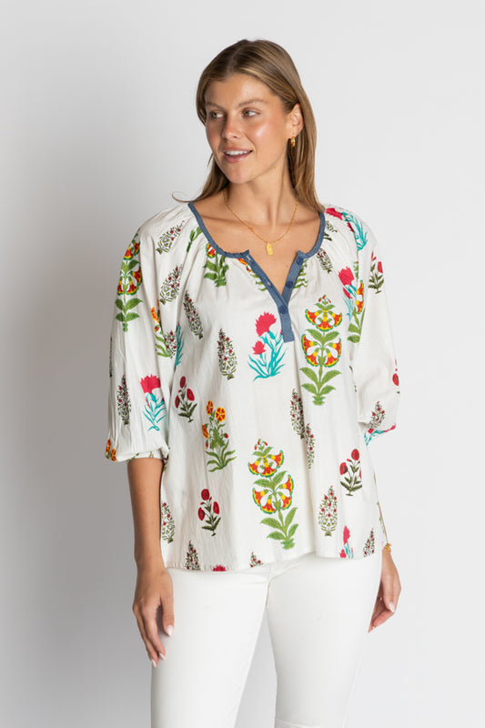 Ibisa Clarksville Top White