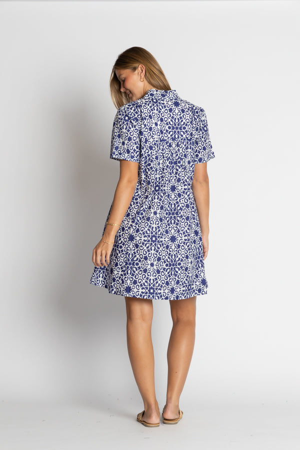 Ibisa Milkwaukee Dress Navy