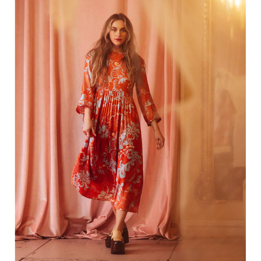 Odd Molly Riley Dress Dreamy Red