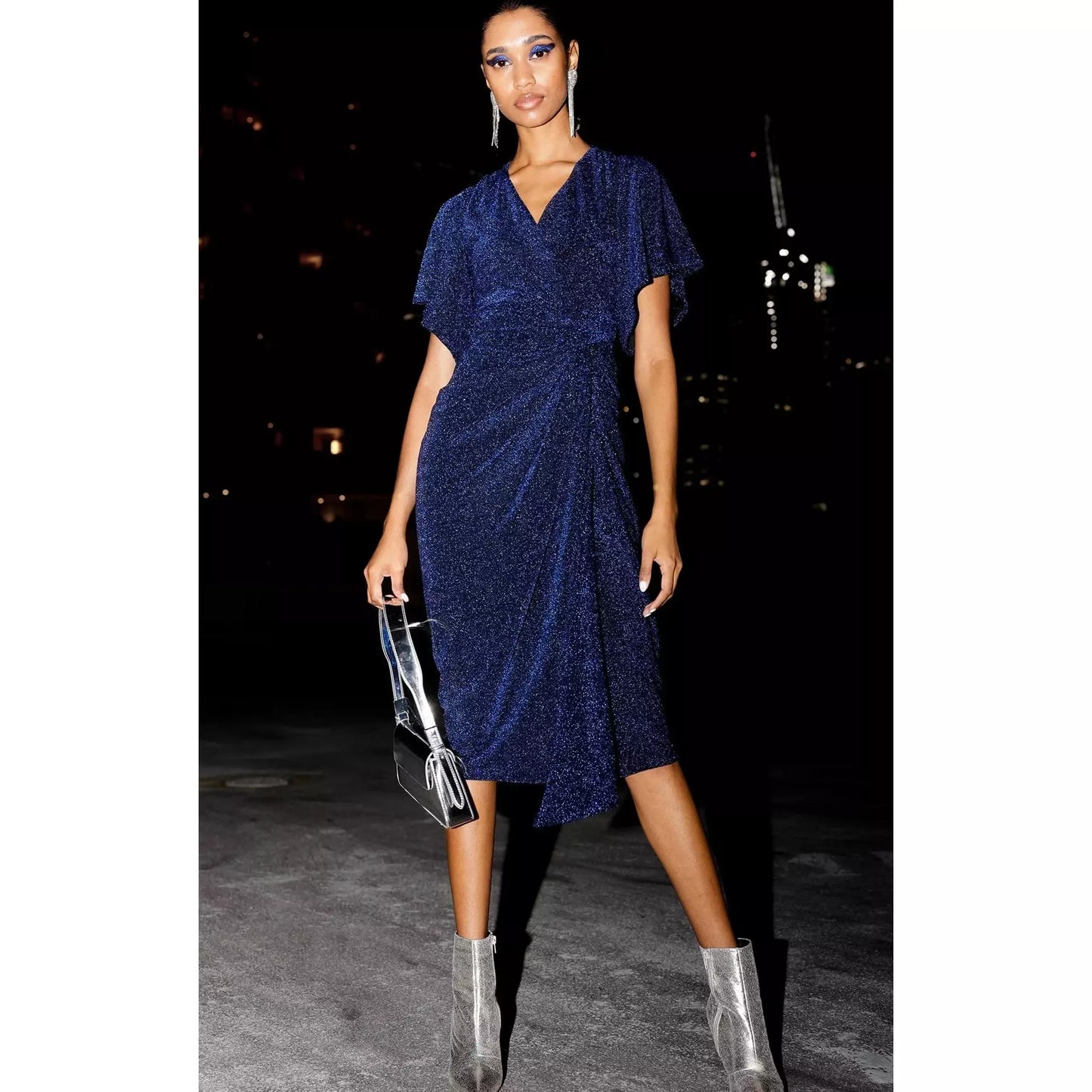 Sacha Drake Emporium Dress Saphire