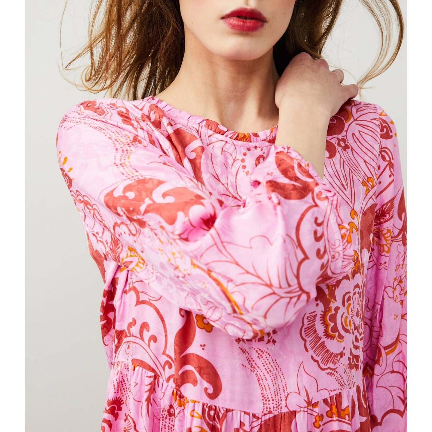 Odd Molly Riley Dress Meadow Pink