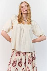 Lolly's Laundry Sasha Blouse Creme