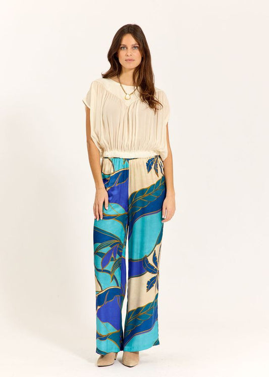 Lauren Vidal Leonie Ecru Top