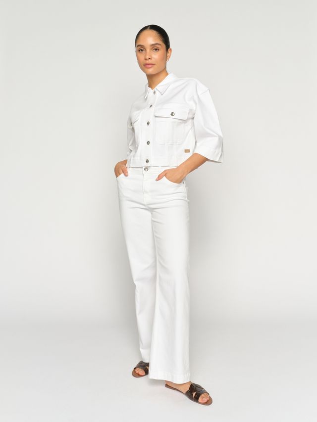 Mos Mosh Dara Deluxe Jeans Brt White