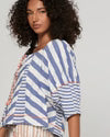 Boom Shankar Lucia Top Ocean Stripe