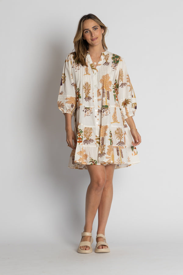 Lula Life Amrita Dress White