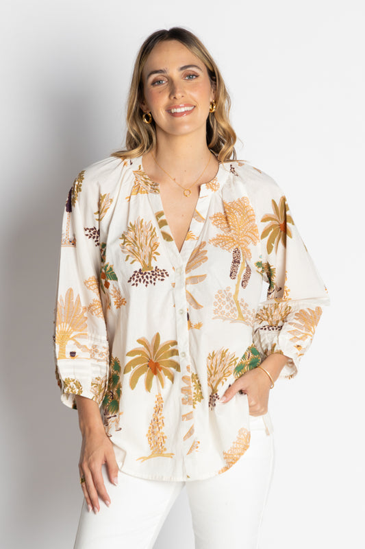 Lula Life Amrita Shirt White