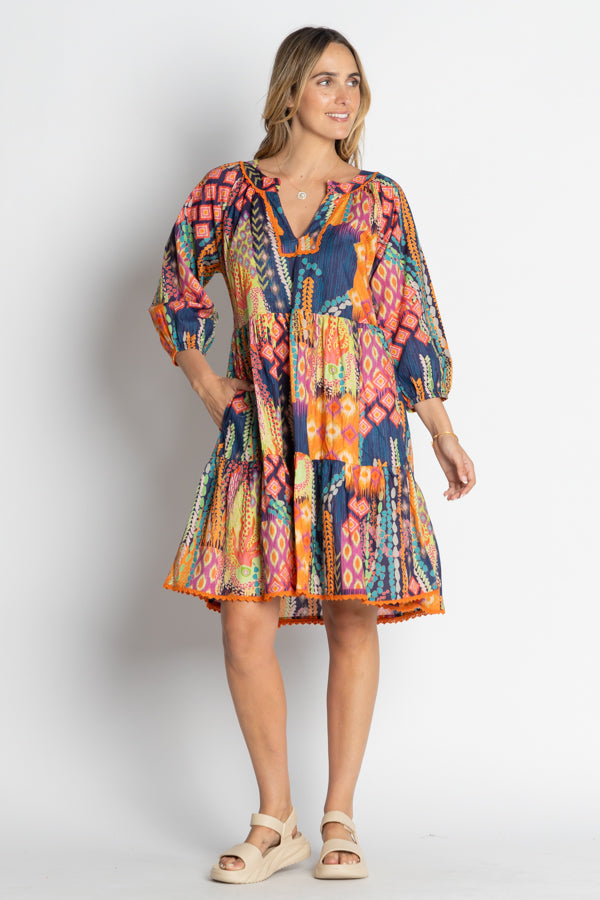 Lula Life Anisa Dress Print