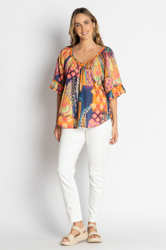 Lula Life Anisa Top Print