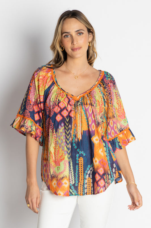 Lula Life Anisa Top Print