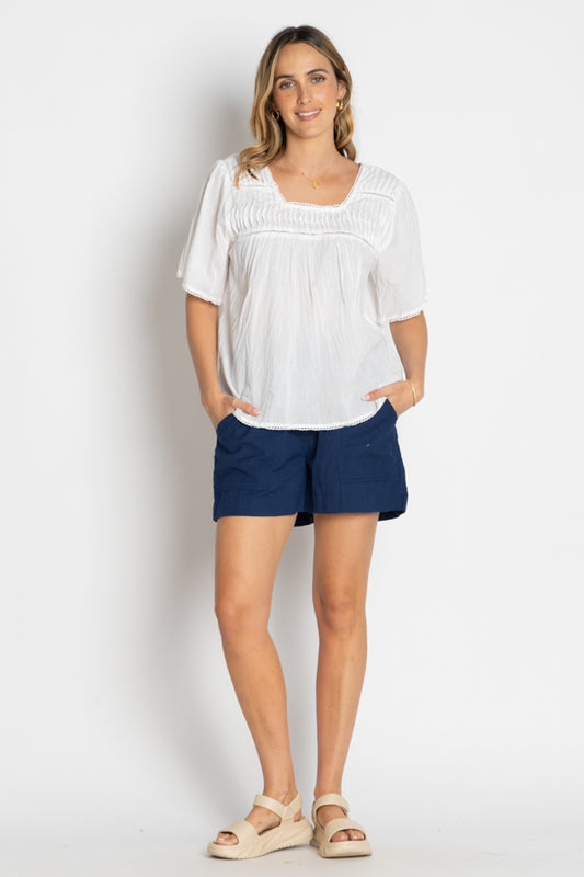Lula Life Beach Short Navy