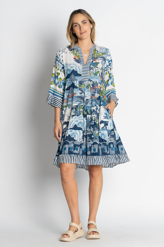 Lula Life Dita Dress Ocean