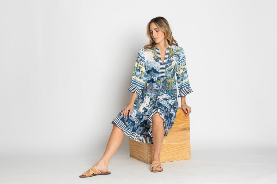 Lula Life Dita Dress Ocean