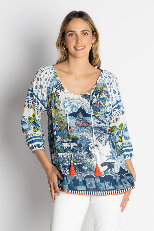 Lula Life Dita Top Ocean