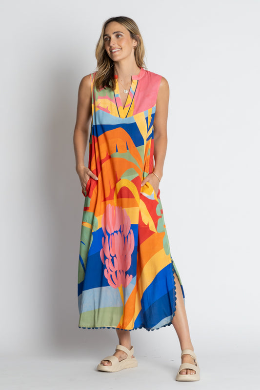 Lula Life Hermina Maxi Print