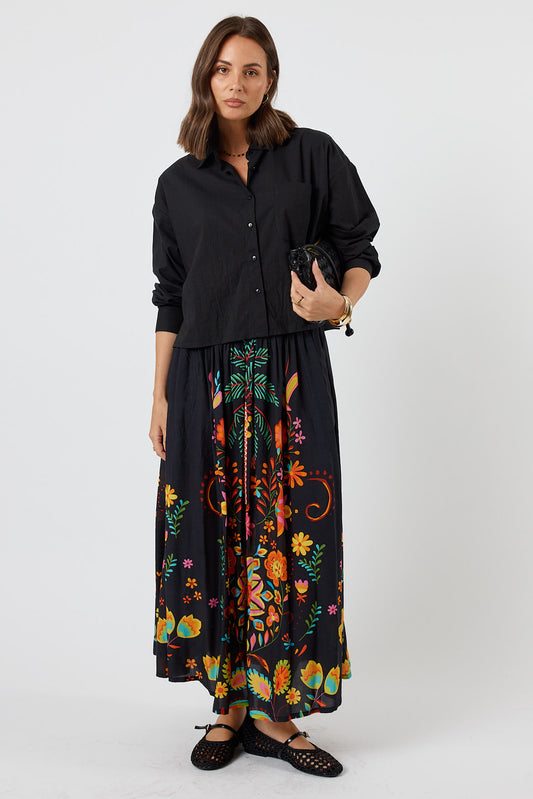 Lula Life Ingrid Skirt Print