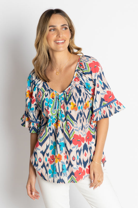 Lula Life Kabira Top Print