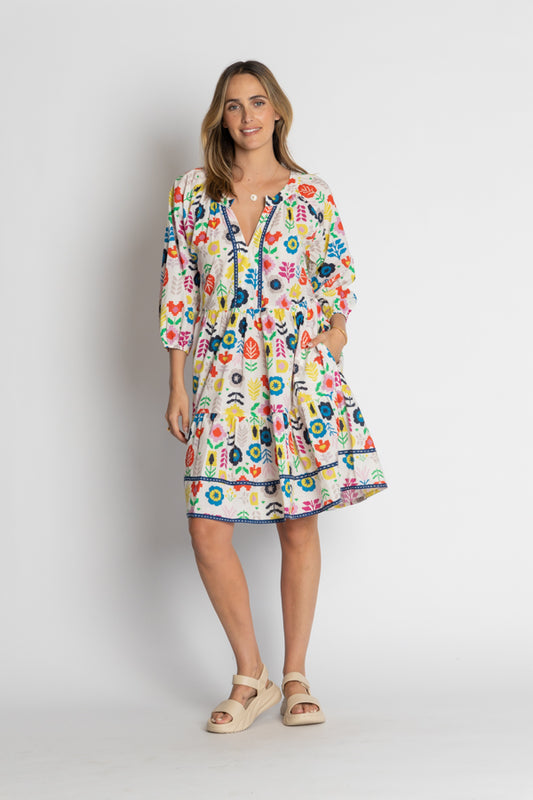 Lula Life Kalina Dress White