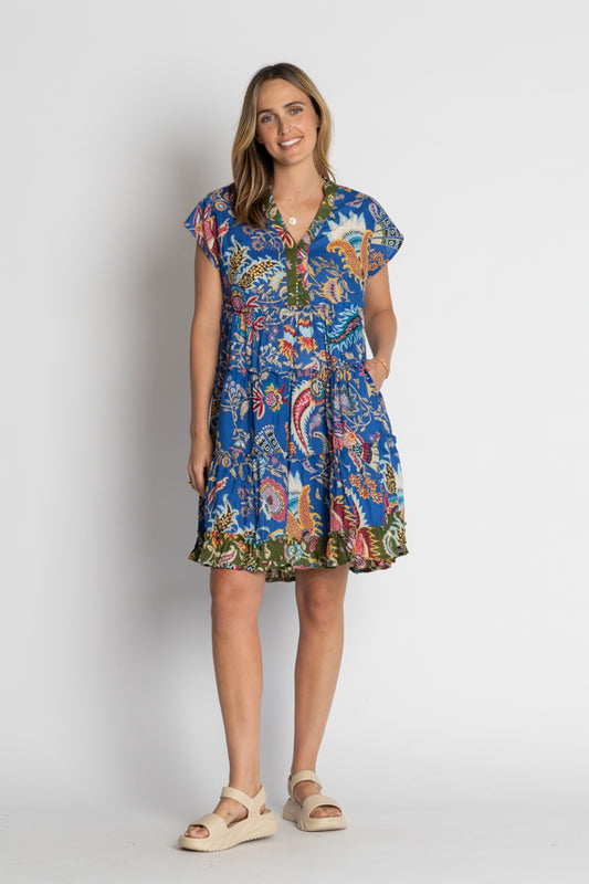 Lula Life Nandita Dress Ocean