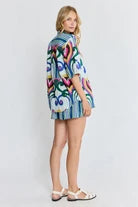 Lula Life Sadie Shirt Ocean