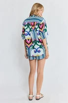 Lula Life Sadie Shirt Ocean