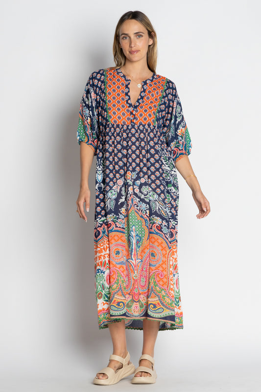 Lula Life Sarai Midi Navy