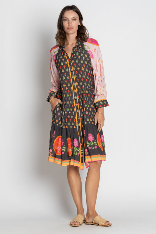 Lula Soul Grenadine Dress Truffle