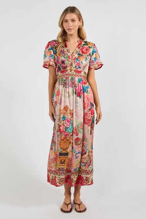 Lula Soul Jardine Midi Print
