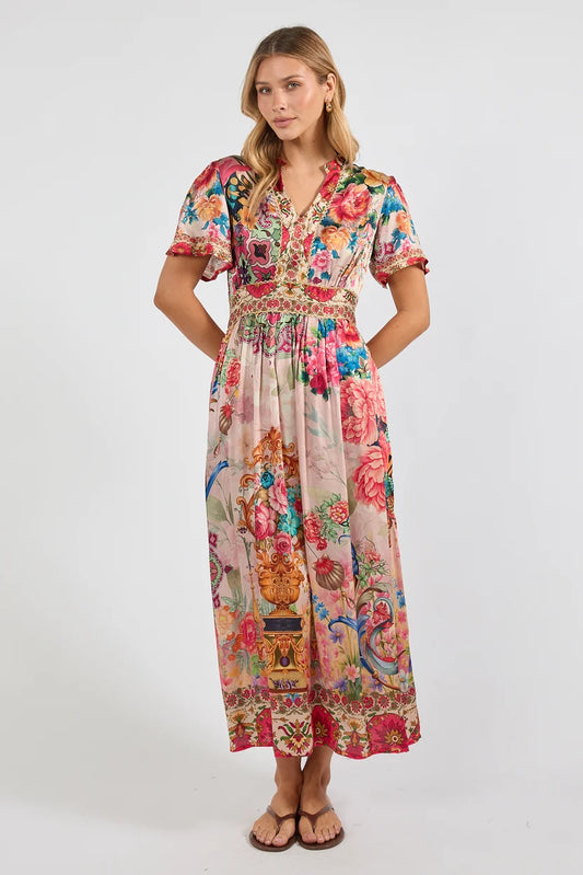 Lula Soul Jardine Midi Print
