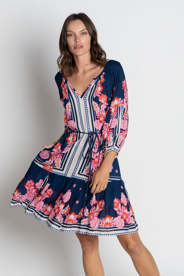 Lula Soul Ladera Dress Navy