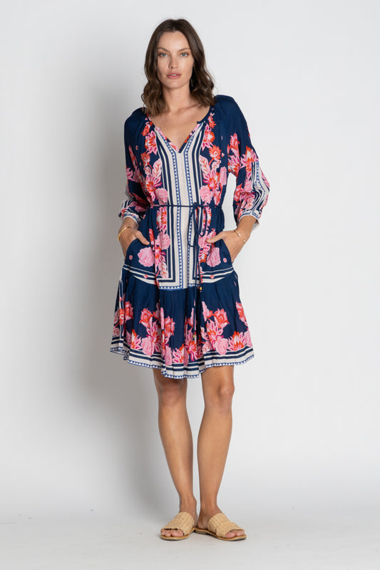 Lula Soul Ladera Dress Navy