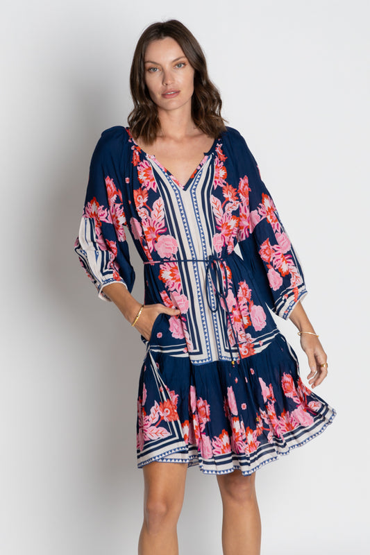 Lula Soul Ladera Dress Navy