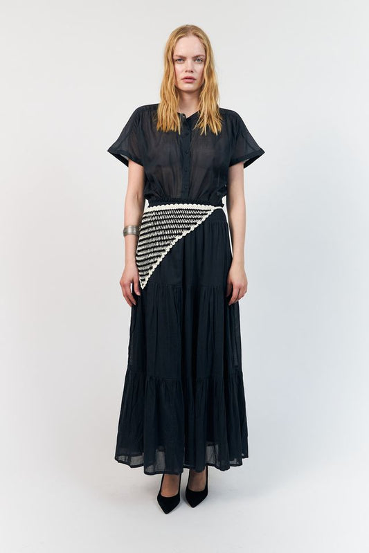 Lolly's Laundry Mya Shirt Washed Black