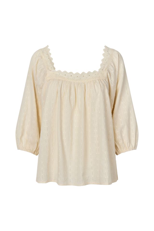 Lolly's Laundry Sasha Blouse Creme