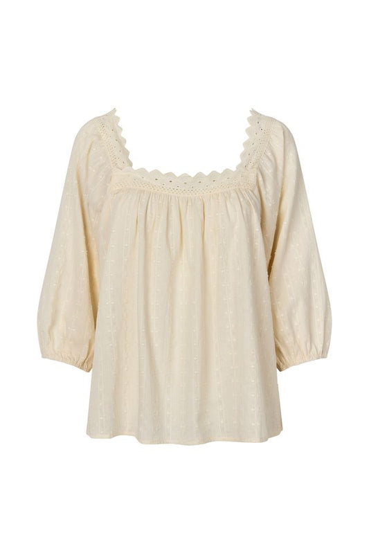 Lolly's Laundry Sasha Blouse Creme