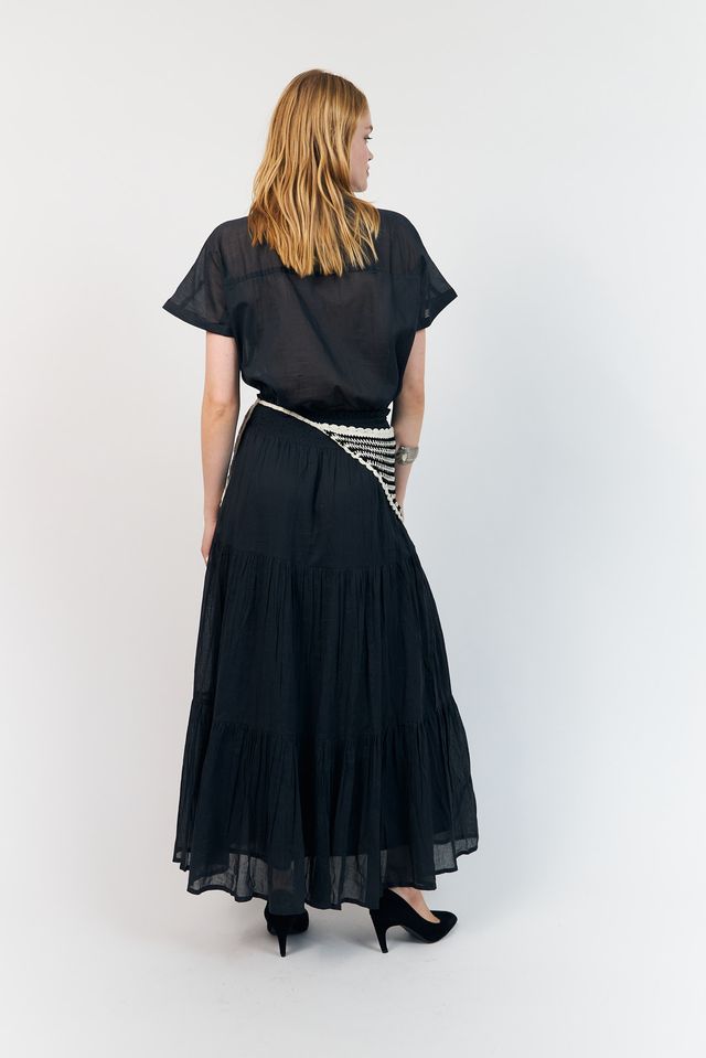 Lolly's Laundry Mya Shirt Washed Black