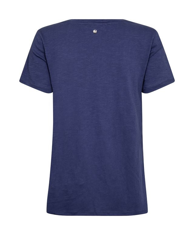 Mos Mosh Romi Gethi O-SS Glam Tee Crown Blue