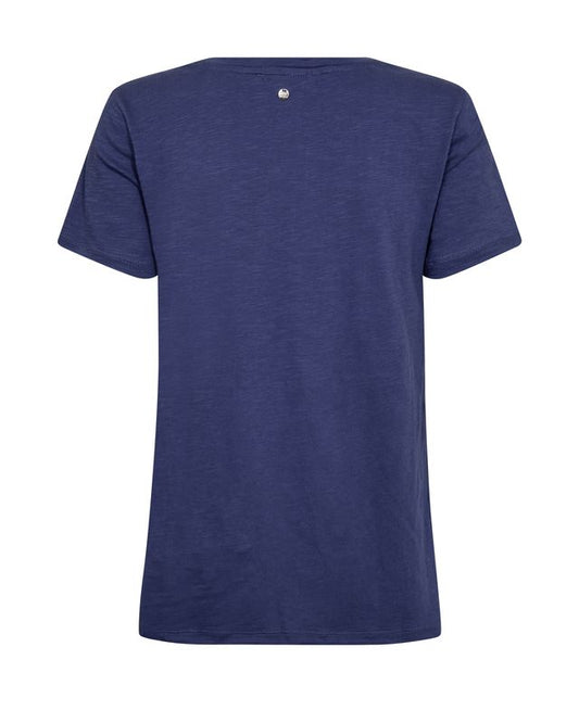 Mos Mosh Romi Gethi O-SS Glam Tee Crown Blue