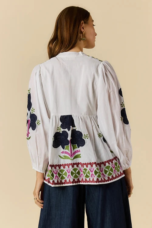 Rubyyaya Alcaraz Shirt White
