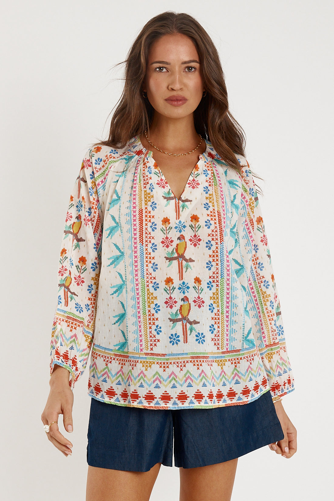 Rubyyaya Biscay Shirt White