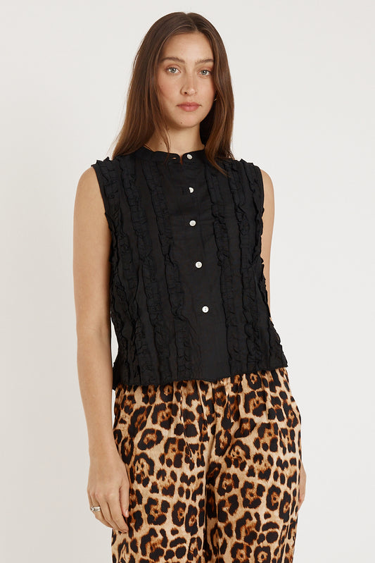 Rubyyaya Camargue Top Black
